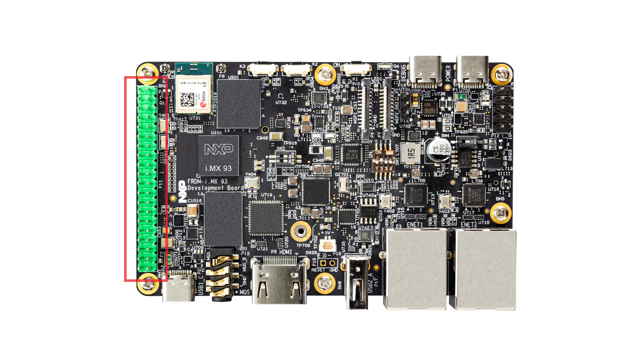 FRDM-IMX93 expansion header