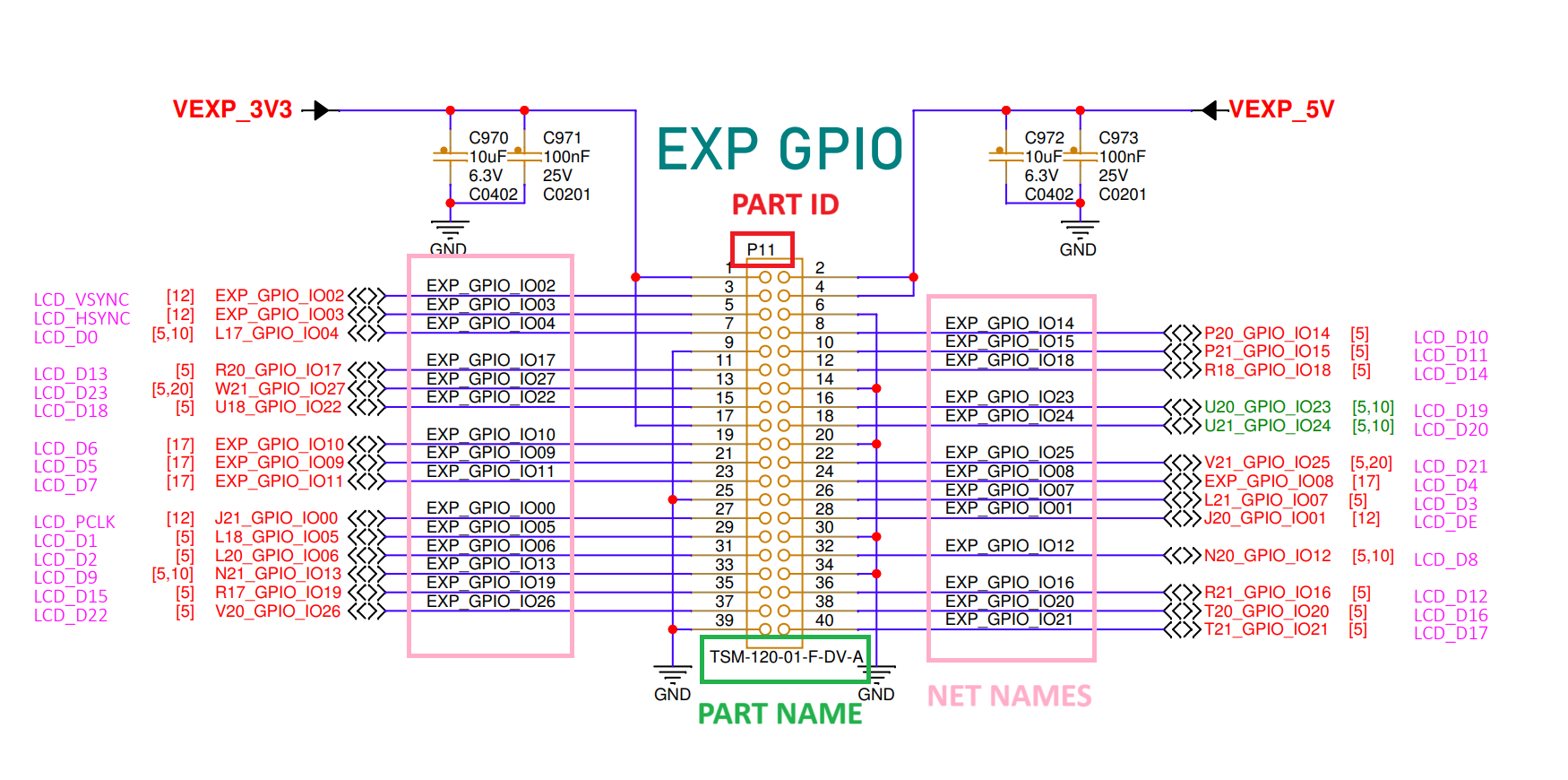 FRDM-IMX93 schematic excerpt highlights
